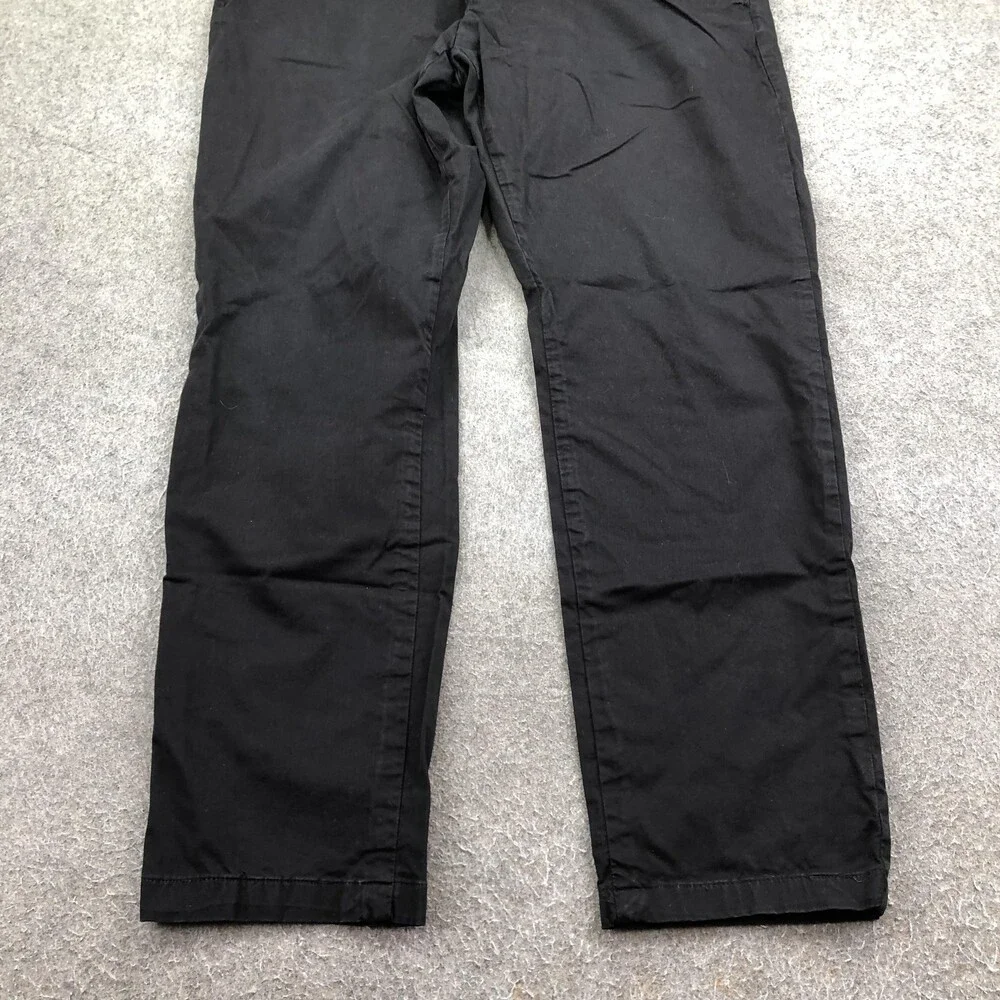 Paul & Shark Yachting Pants Mens 40 Black Chino Straight Stretch Casual Italy